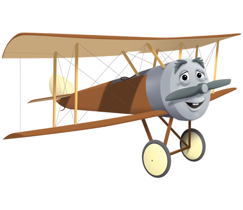 Bertie Biplane