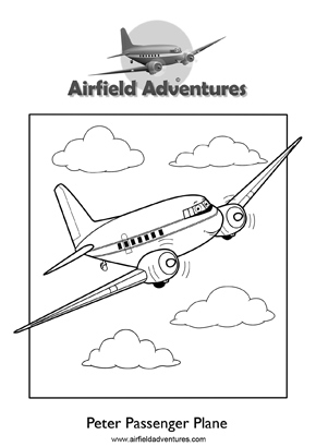 Peter Colouring Sheet