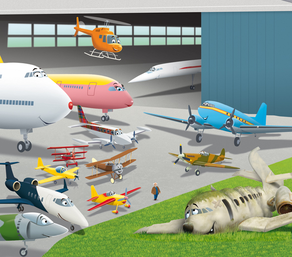 Airfield Adventures Characters